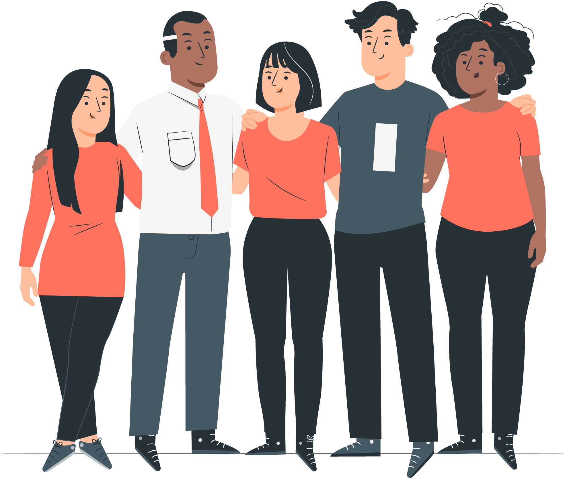 Illustrasjon - Gruppe